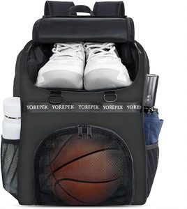 Sac à dos de basketball personnalisé de haute qualité, imperméable, grande capacité, décontracté, pour le sport en plein air, échantillon gratuit - Product Image 3