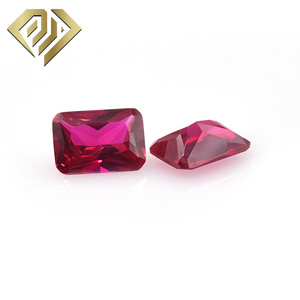 Đá Quý Rời <span class=keywords><strong>Corundum</strong></span> Hồng Ngọc Phòng Thí Nghiệm Cắt Công Chúa Hình Bát Giác Chất Lượng Cao Cho Trang Sức - Product Image 3