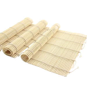 Tapis à sushi en bambou jaune, surface lisse, antiadhésif, <span class=keywords><strong>ustensile</strong></span> <span class=keywords><strong>pour</strong></span> <span class=keywords><strong>faire</strong></span> <span class=keywords><strong>des</strong></span> rouleaux de sushi - Product Image 2