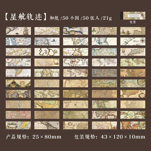 50 unids/pack libro de pegatinas Natural una serie de manuales ilustrados Retro mano <span class=keywords><strong>cuenta</strong></span> DIY Material decoración pegatinas 6 - Product Image 6