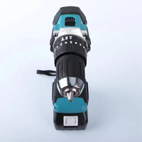 Perceuse électrique sans fil industrielle de haute qualité, efficace, sans balais, avec batterie, mandrin sans clé 10 mm, couple max. 50 Nm
