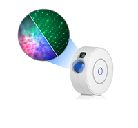 Projecteur d'étoiles laser intelligent avec nébuleuse LED pour salles de jeux, home cinéma, veilleuse d'ambiance intérieure