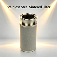 Ultrafilter Plissierte Gesinterte Edelstahl 316L 10 Filterelemente Edelstahl Gesinterte Scheibenfilter Gesinterte Metall-Bellavista-Kartuschen