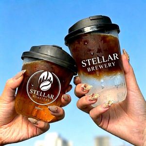 Low MOQ Ready to Ship Disposable Single Wall PET Cold <b>Cup</b> 90mm 500ml Clear Custom UV Printed <b>Drink</b> <b>Cup</b> Straw Set Takeaway - Product Image 4