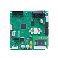Carte PCB BMS personnalisable OEM/ODM FR-4 2 couches, masque de soudure bleu, épaisseur de cuivre 1 oz, modèle de machine à café commerciale