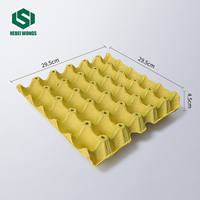 Barquette à œufs biodégradable et écologique à 30 alvéoles, en pâte à papier recyclable, pour emballage, stockage et transport