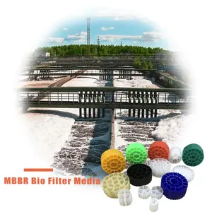 K1 K2 K3 Mbbr Bio Media MBBR Moving Biological Media Bio Carrier Filter Media para tratamento de águas residuais