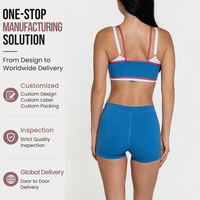 Soutiens-gorge de sport pour femmes avec rembourrage amovible, soutien intégral, soutien supplémentaire, double couche, soutien élevé, grandes tailles