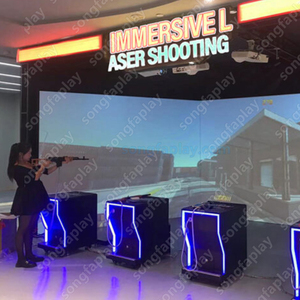 เครื่องยิงเลเซอร์แบบสมจริงเครื่องยิงอาร์เคดพร้อมธีมทรายมหาสมุทรความละเอียด1280x800ยี่ห้อ Songfa - Product Image 2