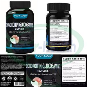 Ausreson自社ブランドグルコサミンMSM骨健康筋肉関節サポートサプリメント製品グルコサミンコンドロイチンMSMカプセル - Product Image 2