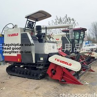 Vente de moissonneuses-batteuses automotrices FMWORLD Ruilong 4LZ-6.0P neuves et d'occasion avec garantie de 4 ans pour le riz