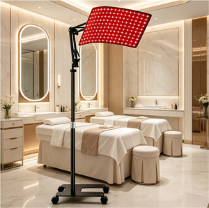 Nouvelle Lampe de Thérapie par Lumière Rouge 2026 avec Support à Roulettes, Panneau de Thérapie par Lumière Rouge 160 LED 660nm 850nm pour le Visage et le Corps, Utilisation à Domicile - Product Image 4