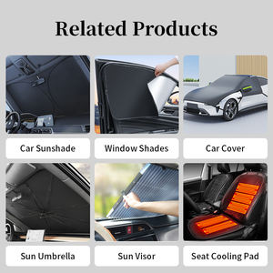 Chongteng ที่บังแดดรถยนต์แบบพับได้กระจกบังแดดด้านหน้าแต่งโลโก้ได้ตามต้องการ - Product Image 5