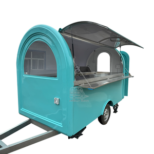 Camion de restauration extérieur entièrement équipé pour café et desserts, certifié DOT, chariot à sandwichs - Product Image 2