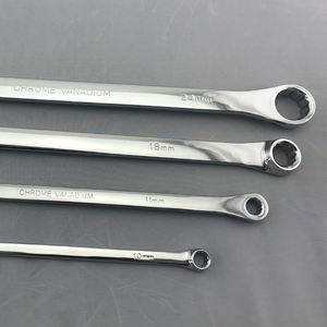 Llave de combinación de extremo de caja abierta de grado Diy, llave inglesa de tuerca acampanada de acero al carbono con espejo pulido, tamaños de 6mm-32mm, OEM personalizable - Product Image 1