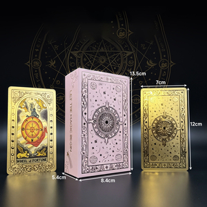 Cartas de <span class=keywords><strong>Tarot</strong></span> de Doble Cara de Alta Calidad, Resistentes al Agua, Venta al Por Mayor - Product Image 4