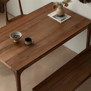 Nuovo Design <span class=keywords><strong>Tavolo</strong></span> da Pranzo Rotondo in <span class=keywords><strong>Legno</strong></span> Massello Colore <span class=keywords><strong>Noce</strong></span> Tavoli per Ristorante Soggiorno Hotel - Product Image 6