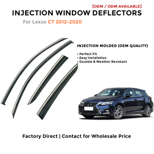 Deflectores de Ventana Laterales para Toyota Cruiser 2019-2020 Protector de Lluvia Accesorios de Coche - Product Image 2