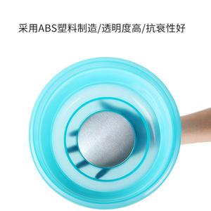 Caja de aparejos de pesca portátil de material Abs, tazón de cebo magnético de 25cm y 29cm, para suministros de pesca - Product Image 4
