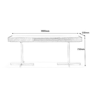 Đồ Nội Thất Văn Phòng Hiện Đại Mới Nhất Bàn Văn Phòng Thiết Kế Sang Trọng Bàn Văn Phòng Màu Trắng - Product Image 6