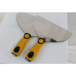 Couteaux à mastic et spatules en acier inoxydable de qualité supérieure pour la réparation de plaques de plâtre, le décapage de papier peint et l'application de boue - Product Image 2