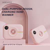 Chauffe-mains rechargeable USB Polar 10000mAh, réutilisable, portable, machine à garder au chaud, batterie externe