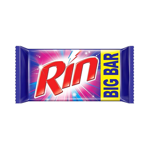 Barre de détergent Rin Lot de 4 barres de savon à lessive puissantes pour enlever les taches pour les vêtements Barre de lavage lumineuse pour un usage quotidien - Product Image 1