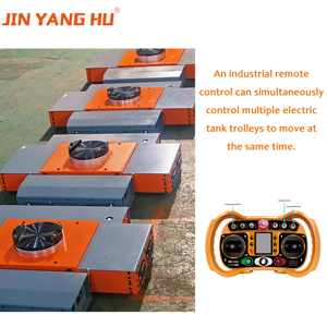 Carrello motorizzato per trasporto merci <span class=keywords><strong>con</strong></span> ruote in PU e telecomando, certificato CE, 20T, per <span class=keywords><strong>aziende</strong></span> di traslochi - Product Image 3