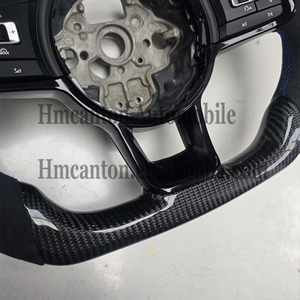 Volante Deportivo de Fibra de Carbono Alcantara, el Más Vendido de Fábrica, para Volkswagen, para VW GTI7 Golf MK7 - Product Image 3
