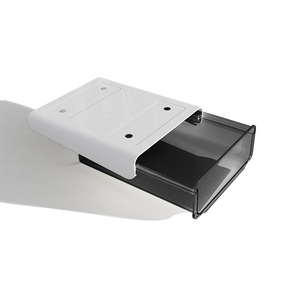 Desk desk top organizer drawer storage box hidden self-adhesive under desk drawer storage box