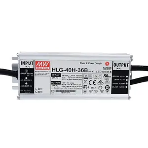 40W Constant Voltage + Constant Current LED Driver HLG-40H-36B