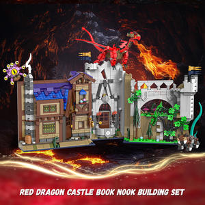 NUEVO 7158 Dragon and Dungeon, Bloques de Construcción de Plástico ABS, Juguete de Bricolaje, Sujetalibros, Regalo Unisex para Niños - Product Image 5