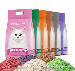 ทรายแมวเต้าหู้ธรรมชาติ จับตัวเป็นก้อนเร็ว ล้างออกได้ ผู้ผลิต OEM ODM - Product Image 1