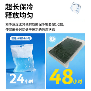 Reusable Ice Pack Floral Foam Phenolic Resin 2Mm Thickness For Cold Chain <b>Transport</b> And Freshness Preservation - Product Image 3