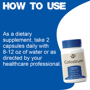 OEM/ODM Calostro en Cápsulas de 1000mg, 120 Unidades, Apoya la Salud Inmunológica, Ósea e Intestinal, Sin Gluten ni OMG - Product Image 5