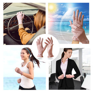 Guantes de Algodón Tejidos a Mano de China para Eczema y Piel Seca, Guantes Hidratantes para Dormir, Guantes de Terapia con Loción Suave - Product Image 5