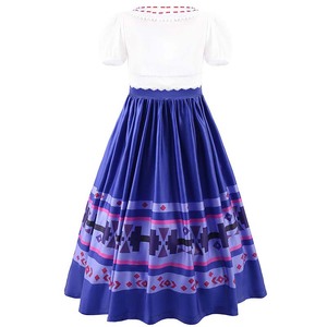 Disfraz de Luisa Madrigal para Halloween, Traje de Cosplay para Fiesta de Princesa, Ropa para Niña, Disfraz de Luisa Madrigal, 2017 - Product Image 3