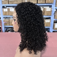Perruque Bob en Cheveux Humains Brésiliens Bruts, Sans Colle, Lace Front, Double Drawn, Cuticules Alignées, Courte, Blonde Rougeâtre, Vente en Gros