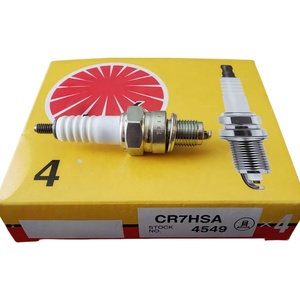 Bougie d'allumage d'origine <span class=keywords><strong>Buja</strong></span> 4549 CR7HSA pour motos Honda CRF100F NSF100 100 CC a Vital Engine Part for Motorcycles - Product Image 1
