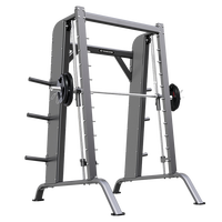 Machine Smith multifonctionnelle unisexe en acier, pile de poids 180 kg, pour usage commercial et domestique, personnalisable pour la musculation et les squats