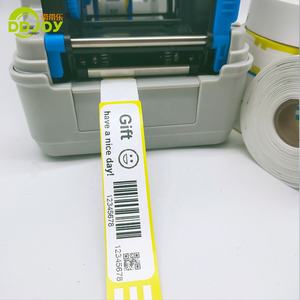 Braccialetti promozionali stampabili termici con cinturini identificativi per pazienti adulti con codice a barre - Product Image 2