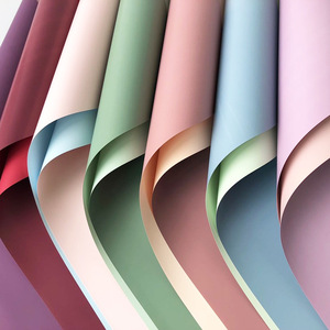 Double-sided Color Paper Flower Wrapping Paper Floral Bouquet Flower Shop <strong>Wrap</strong> - Product Image 2