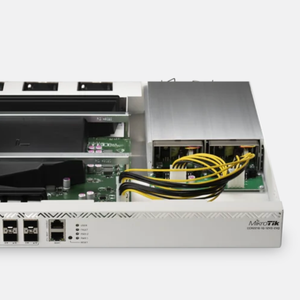 Router Inalámbrico Mikrotik CCR2216-1G-12XS-2XQ de 16 Núcleos, 128 MB NAND, 4 Puertos de Switch de 25 Gbps, RouterOS de 600 Mbps, WPS - Product Image 4