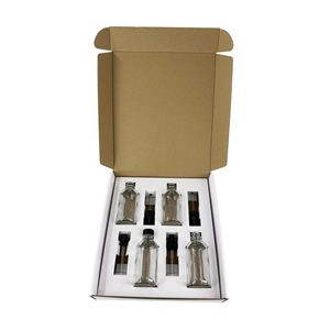<span class=keywords><strong>C25</strong></span> personnalisé bon marché recyclable cheveux nourrissant huile essentielle flacon compte-gouttes boîte d'emballage rigide bouteille de parfum cosmétique boîte postale - Product Image 1