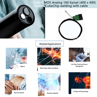 Caméra endoscopique micro Ojos 1,6 mm 400x400 P OVM6946 pour diagnostic, usage médical jetable, étanche, interface USB