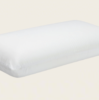 75 cm 2 Einheiten Viskoelastisches Gel-Schaum-Kissen Hotelstil Nackenstütze Hypoallergen Hohe Festigkeit für Seitenschläfer