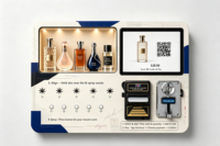 Distributeur automatique mural sécurisé de parfum en spray, paiement par pièces, multi-saveurs, libre-service