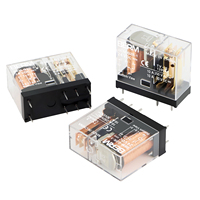 Relais électromagnétique miniature scellé à usage général G2R-1 & G2R-2, DC24V, 5 broches, 8 broches, relais intermédiaire à broches à souder