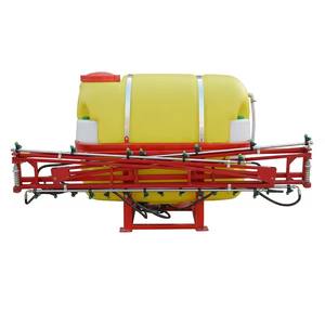 Atomizzatore agricolo durevole con serbatoio grande da litri, montato su trattore a 3 punti, con braccio irroratore e pompa motore ad alta pressione - Product Image 6