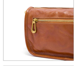 Sac seau en cuir véritable fait main, vintage et polyvalent, en cuir de vachette pleine fleur tanné végétal, à porter à l'épaule ou en bandoulière – Nouveauté très prisée - Product Image 6